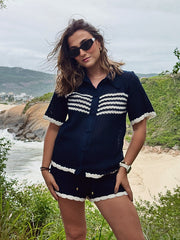 Conjunto Mirante Azul Marinho