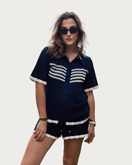 Conjunto Mirante Azul Marinho