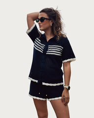 Conjunto Mirante Azul Marinho