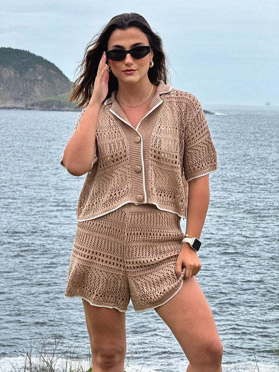 Conjunto Aura Bege