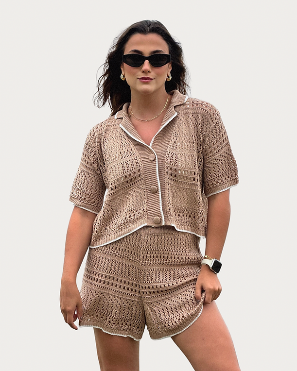 Conjunto Aura Bege