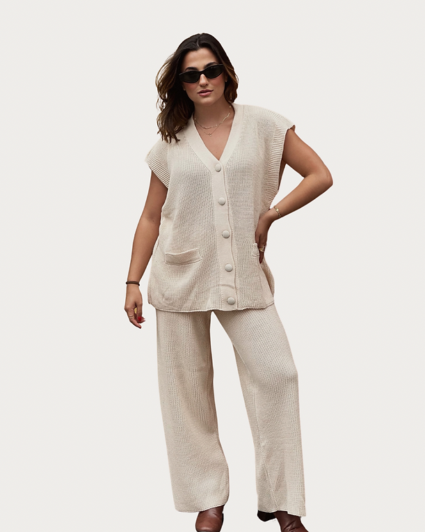Conjunto Elo Bege